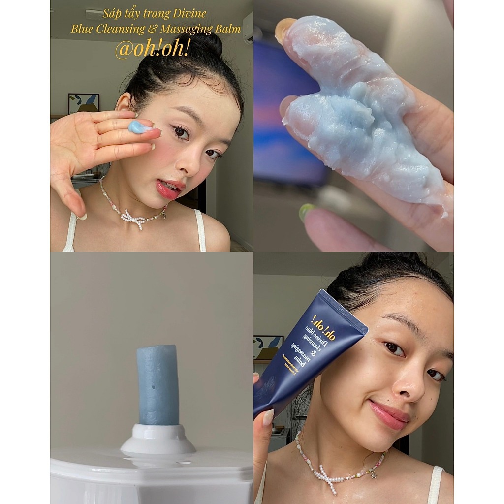 Sáp tẩy trang Oh! Oh! Divine Blue Cleansing & Massaging Balm 150ml