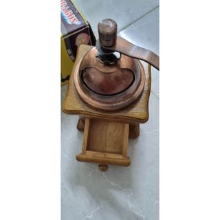 Cối Xay Tiêu, Cafe, Đậu Bằng Gỗ Đa Năng Và Tiện Lợi mẫu vuông