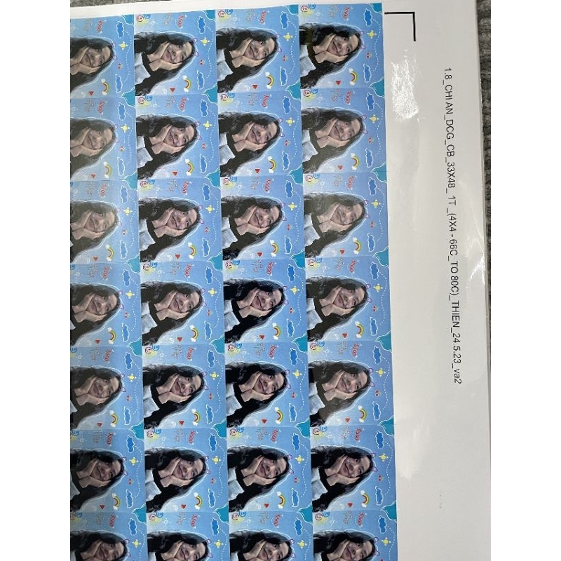 500c Sticker 4*4 In Theo Yêu Cầu Cắt Sẵn | Không Giới Hạn Mẫu