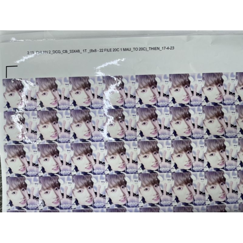 500c Sticker 4*4 In Theo Yêu Cầu Cắt Sẵn | Không Giới Hạn Mẫu