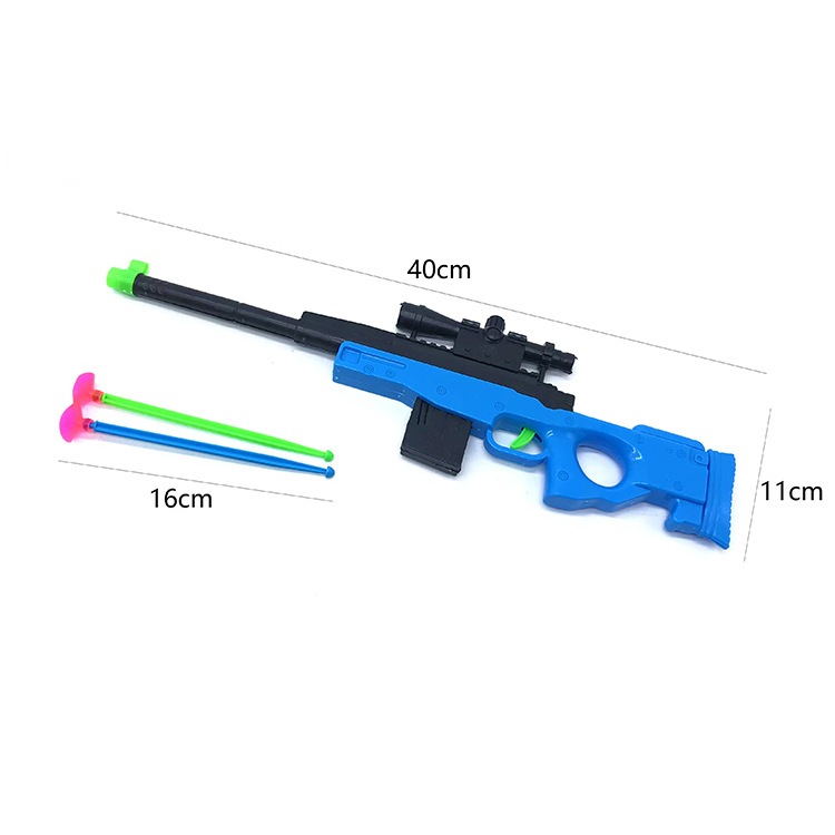 Sniper phóng mũi tên dính tường, Phóng tiêu có nút hít dính tường. Đồ chơi nhựa an toàn và năng động cho trẻ em