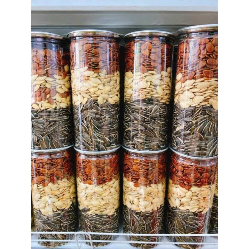 Hạt dưa Tết mix 3 vị 500gram/Hạt Dưa, Hướng Dương, Hạt Bí Trắng