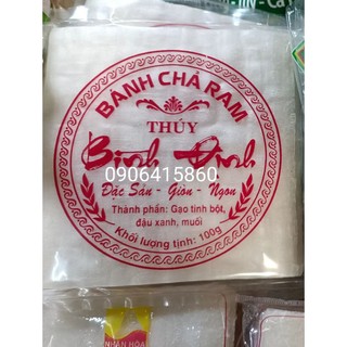 COMBO 5 BÌ BÁNH TRÁNG CUỐN CHẢ RAM ĐẶC SẢN TAM QUAN XỨ DỪA