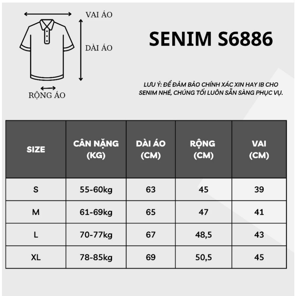 Áo polo nam SENIM, áo phông nam có cổ form slimfit chất vải cotton thoáng mát không nhăn S6886