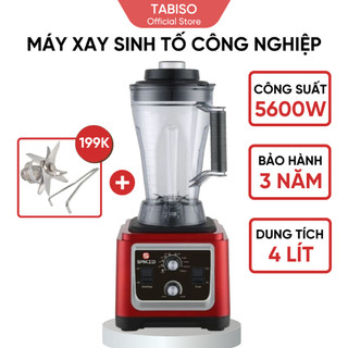 Máy Xay Sinh Tố Công Nghiệp SAKIO 5600W, Máy Xay hạt khô, xay thịt.. công suất lớn - TABISO