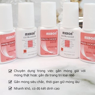 Keo Mxbon . Keo dán móng giả