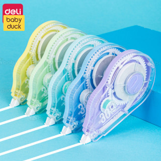 Bút xoá cuộn, bút xoá băng kéo mực khô nhanh dụng cụ tẩy xoá Deli