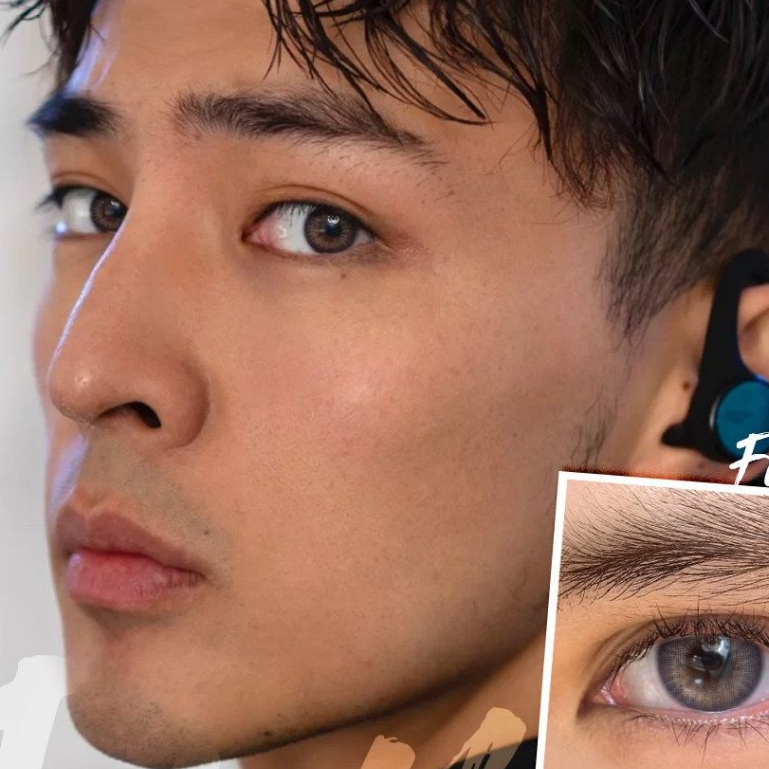 LENS xám tro không viền cá tính, không giãn | Gdia 12.8mm| Funkie gray | Angel eyes