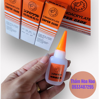 Keo Dán 502 Cyanoacrylate không tạo khói
