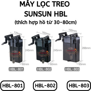 Lọc Treo Sunsun HBL 801 - HBL 802 - HBL 803 - Phụ kiện cá cảnh | Hingaostore.
