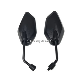 Cặp kiếng chiếu hậu H6 ren 10 li thuận phù hợp với nhiều loại xe máy