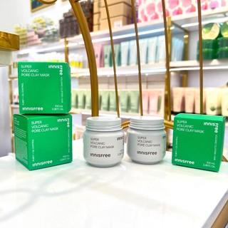(CÓ BILL) Mặt Nạ Đất Sét INNISFREE Super Volcanic Pore Clay Mask 100ml