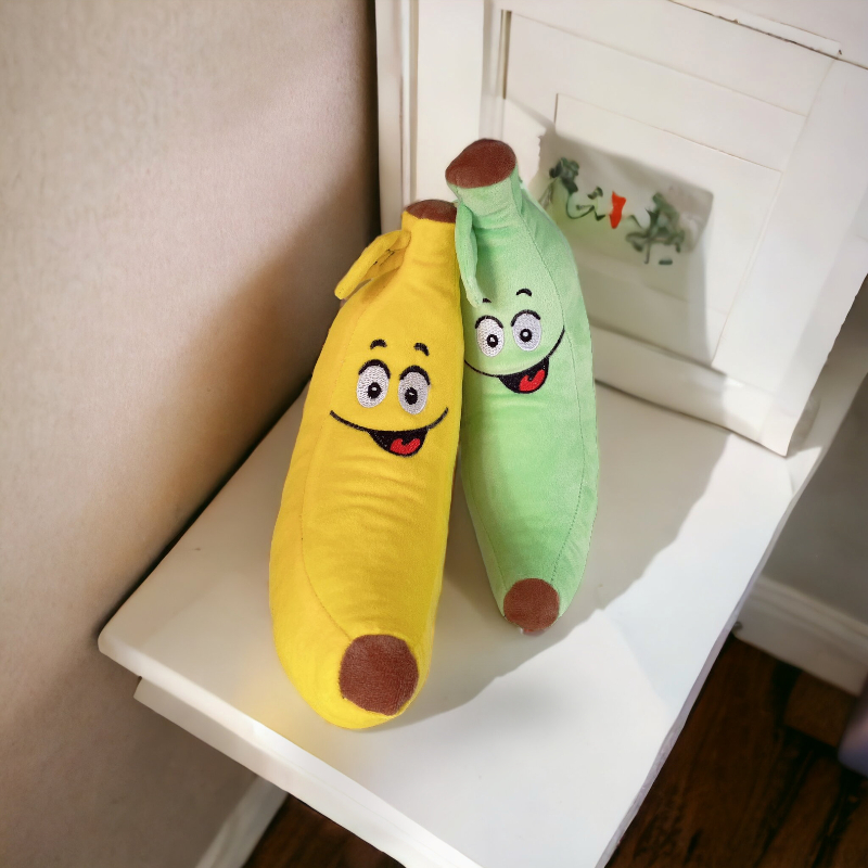 Gấu Bông Qủa Chuối Banana Size Mini 30cm Đồ Chơi Cho Bé Sơ Sinh