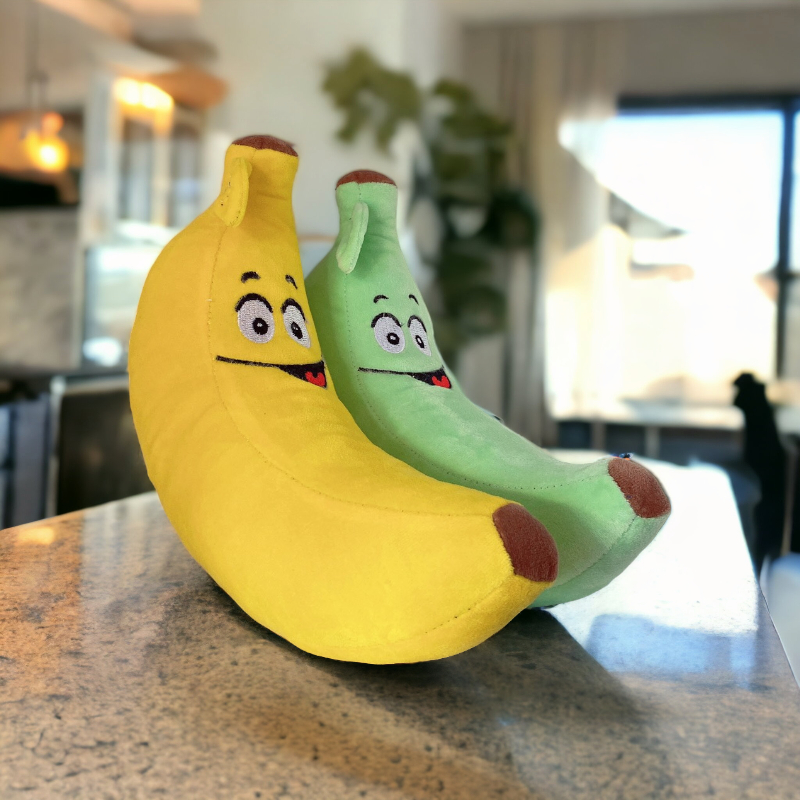 Gấu Bông Qủa Chuối Banana Size Mini 30cm Đồ Chơi Cho Bé Sơ Sinh