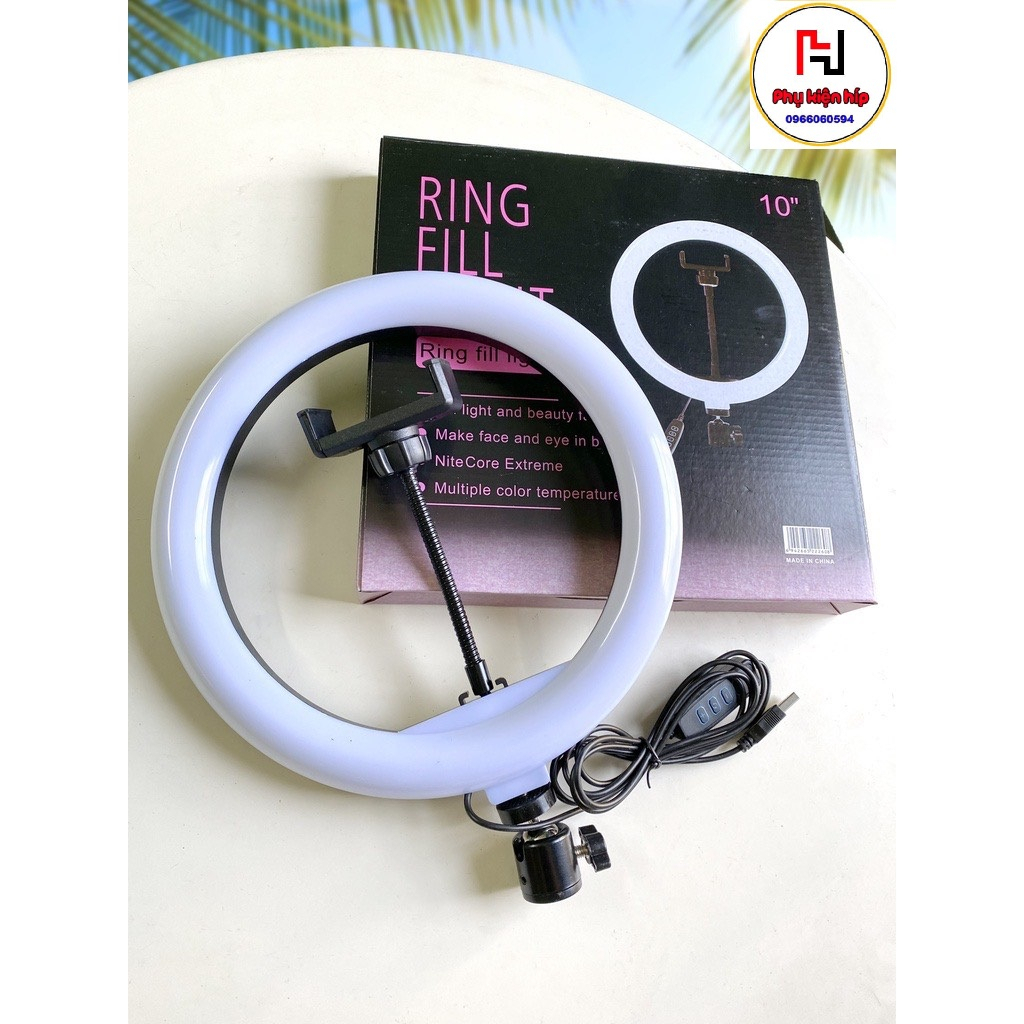 Đèn Livestream Size 26,30,33,36cm Để Bàn, Make Up Trang Điểm, Chụp Ảnh Sản Phẩm, Bán Hàng Online, Bảo Hành 1 năm.