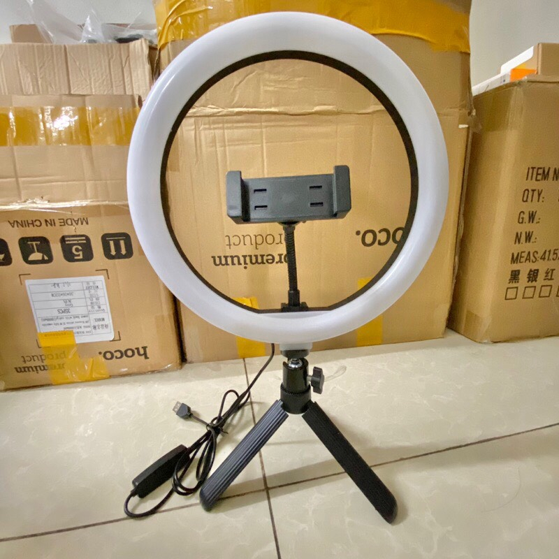 Đèn Livestream Size 26,30,33,36cm Để Bàn, Make Up Trang Điểm, Chụp Ảnh Sản Phẩm, Bán Hàng Online, Bảo Hành 1 năm.