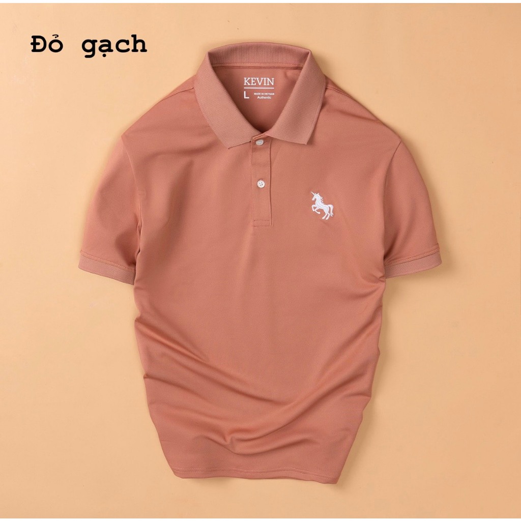 ÁO THUN POLO KEVIN THÊU LOGO NGỰA KV.P06