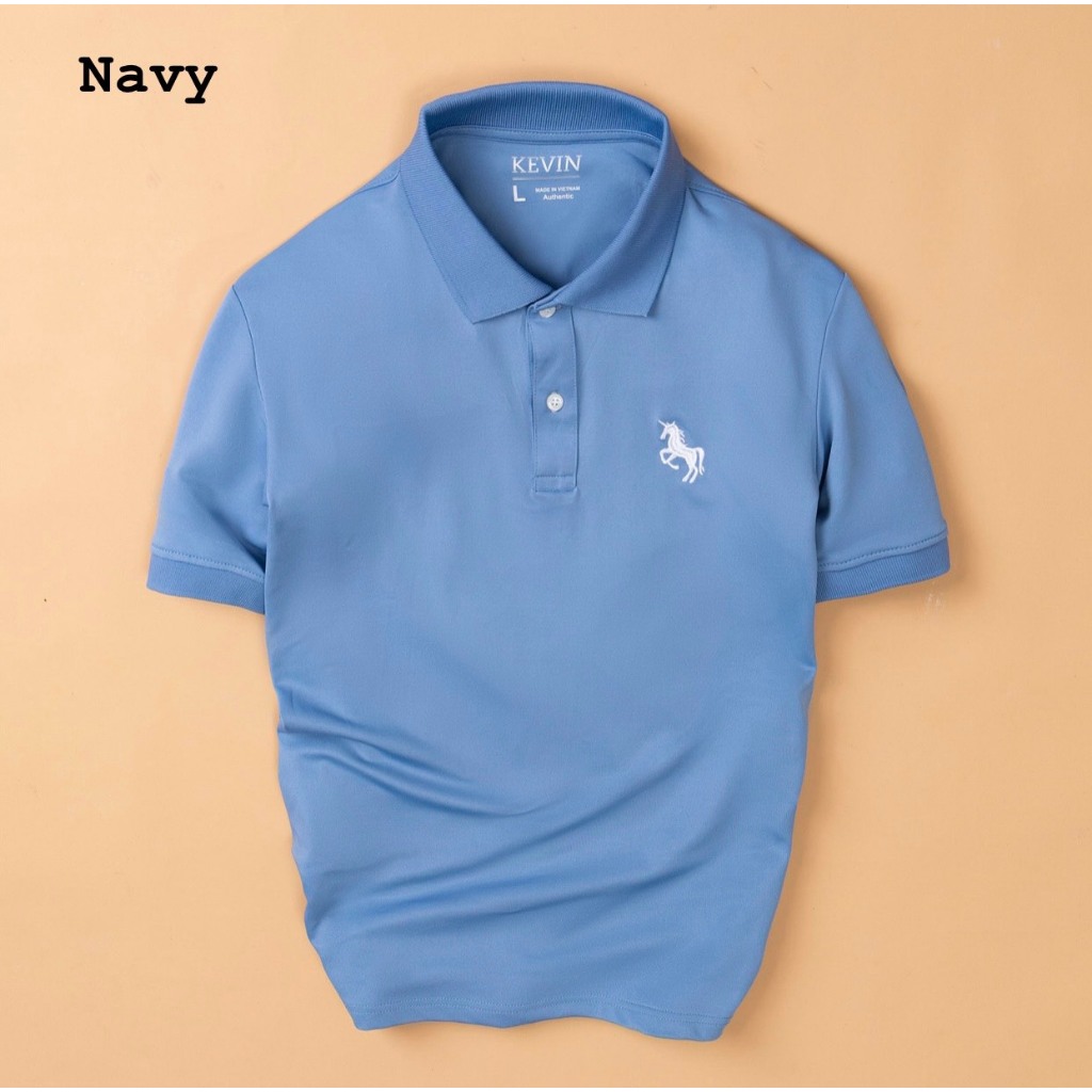 ÁO THUN POLO KEVIN THÊU LOGO NGỰA KV.P06