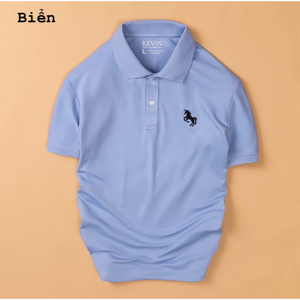 ÁO THUN POLO KEVIN THÊU LOGO NGỰA KV.P06