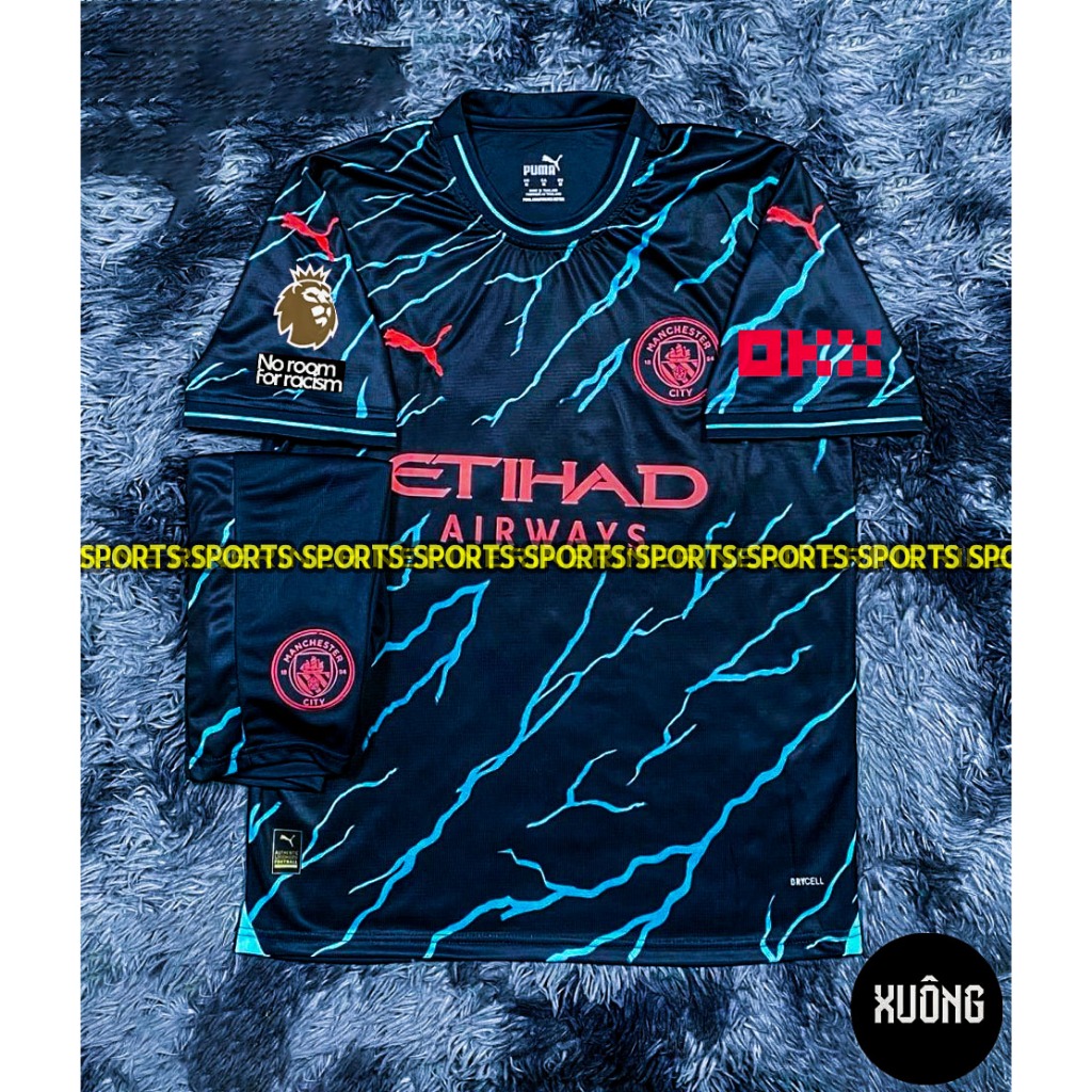 Bộ áo bóng đá MC - Manchester City Super hàng Thailand 2022-2023