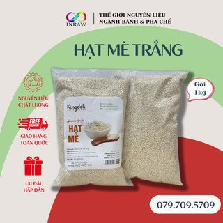 Hạt Mè Trắng Bóc Vỏ Việt Nam Gói 1kg - Giao thương hiệu ngẫu nhiên