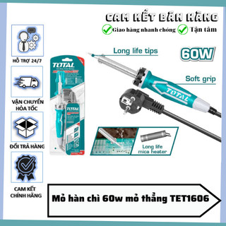 Mỏ hàn chì dùng điện / có chỉnh nhiệt độ 40w 60w 100w total tet1406 tet1606 tet10006 tet2606
