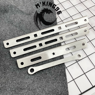  Cây giữ pat má đùm inox 304 gắn cho các dòng xe Wave nhỏ Ex nhỏ Dream Sirius Fuled 