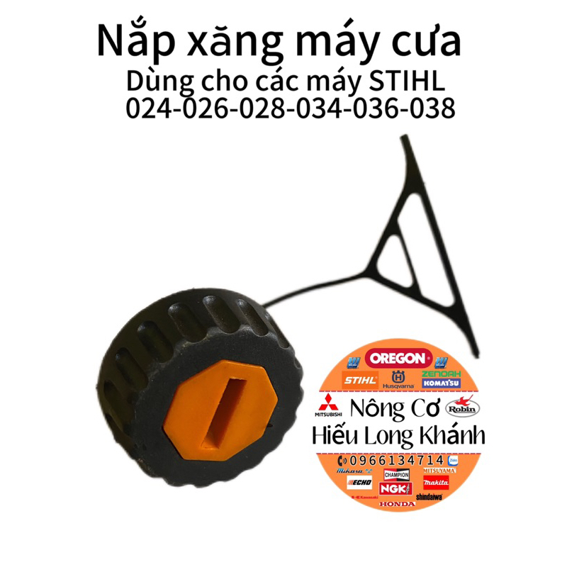 Nắp xăng máy cưa STIHL 021-023-024-026-028-034-038 hàng thay thế