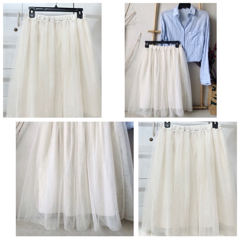 Chân Váy Sọc. Caro