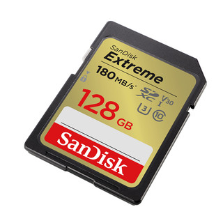 Thẻ nhớ máy ảnh sdxc sandisk extreme 128gb v30 uhs-i u3 4k 180mb/s