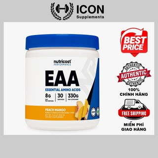 Thực phẩm bổ sung nutricost eaa - hỗ trợ phục hồi và phát triển cơ bắp