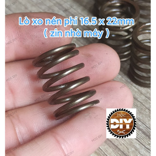Lò xo nén phi 16.5, dài 22, sợi 1.8mm