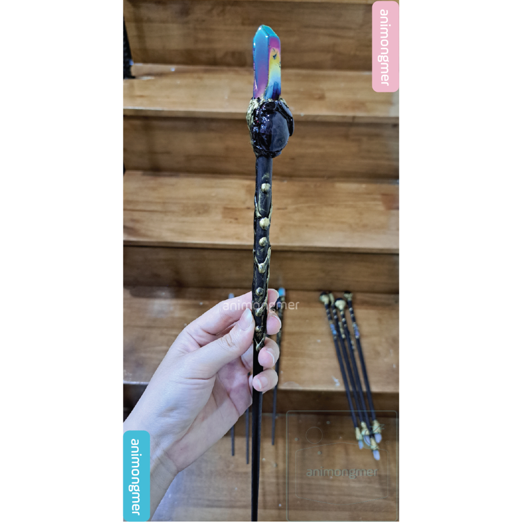 Đũa phép kết hợp đá - đơn