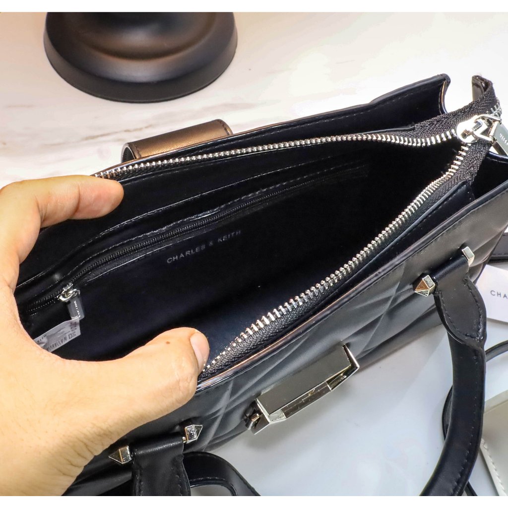 Túi xách tay + đeo chéo size 26cm*8cm*14cm có khóa kéo miệng CK2-30782203 đủ màu