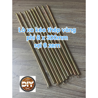 Lò xo kéo phi 8, dài 30cm, sợi 8zem