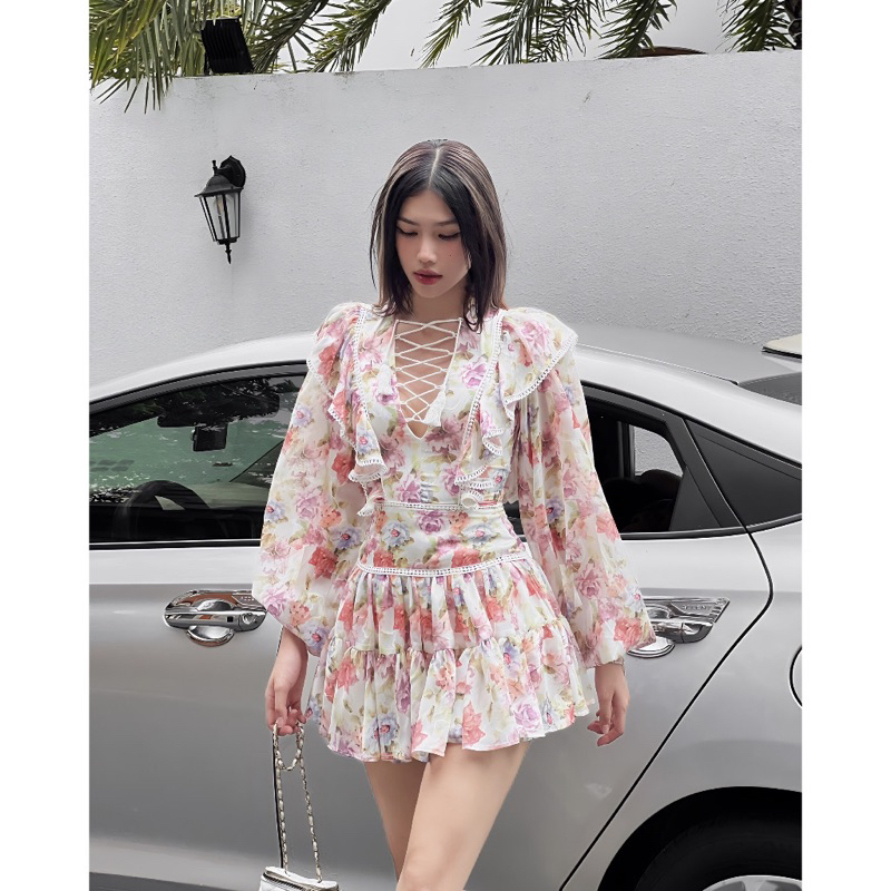 Váy hoa Ononmade Size M