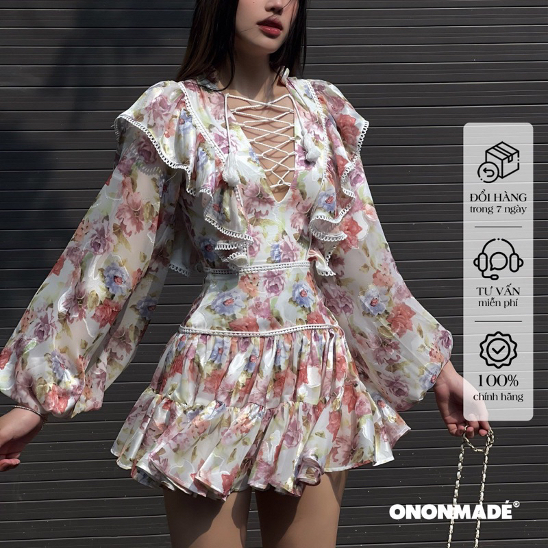 Váy hoa Ononmade Size M