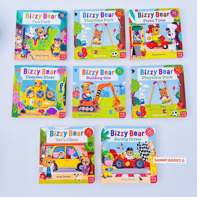 Học liệu tương tác Bizzy Bear của Nosy Crow cho trẻ từ 1+ có audio
