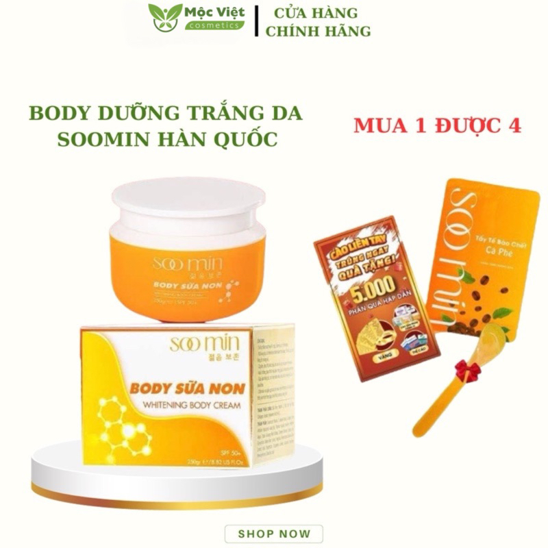 Body Sữa Non Soo Min (Mua 1 tặng 2)