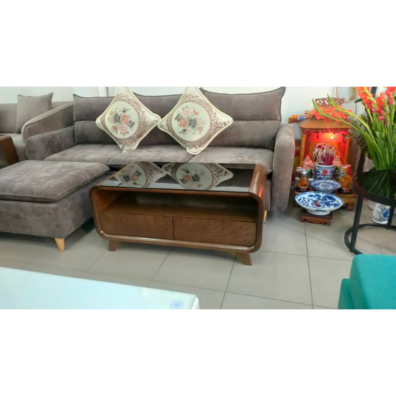 Bàn trà gỗ thịt