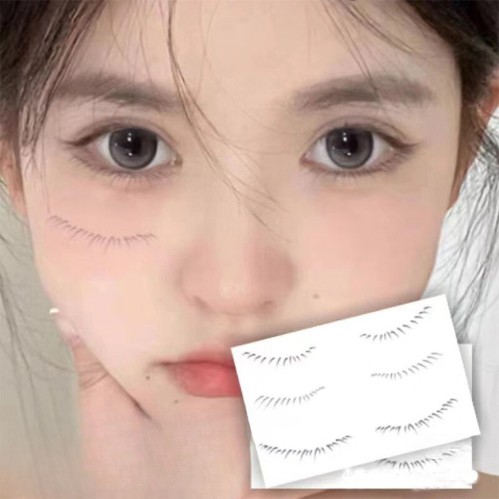 Miếng dán mi giả mi dưới tự nhiên Phong Cách Douyin , mlen diady 3D chống thấm nước mồ hôi