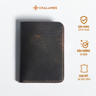Ví đứng da bò mềm mại - Ví đứng AT Camo Limited - Ví da bò phong cách tối giản