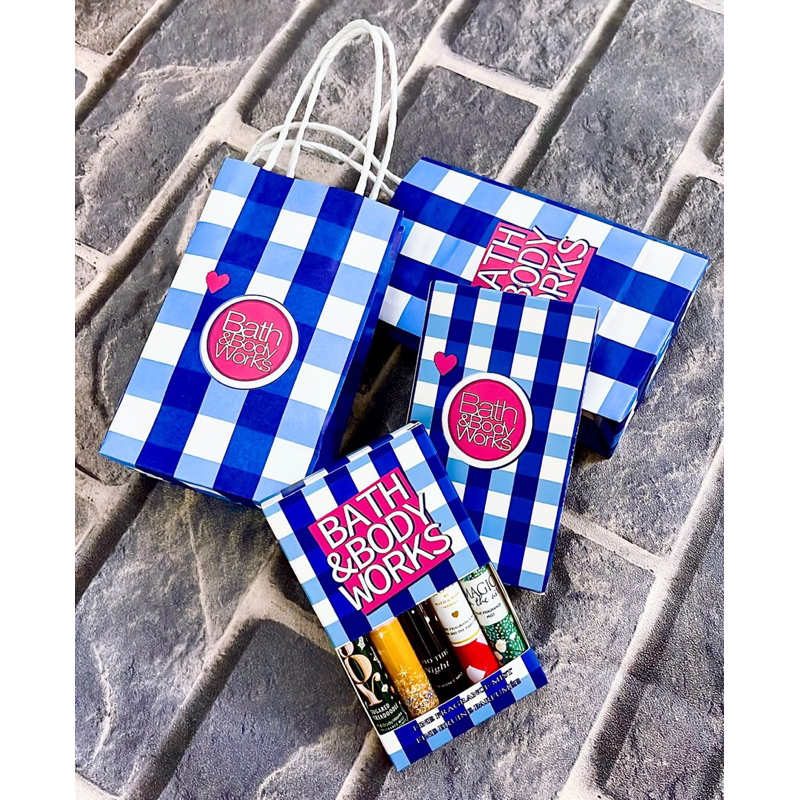 SET 5 CHAI BODY MIST BATH & BODY WORK 5*10ml