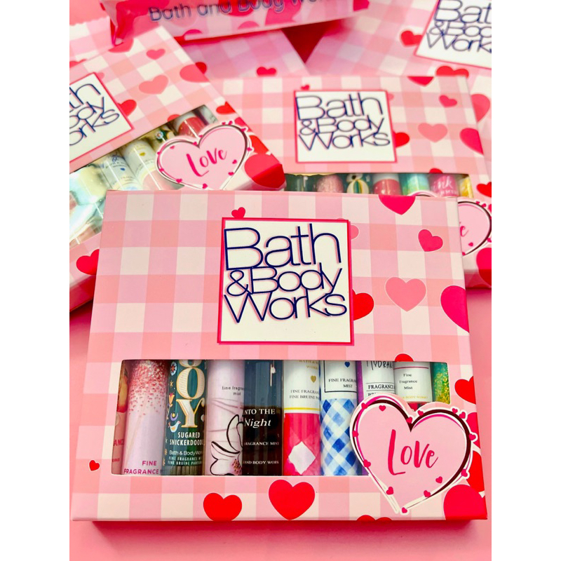 SET 5 CHAI BODY MIST BATH & BODY WORK 5*10ml