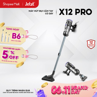 Máy hút bụi cầm tay đa năng 4in1 có dây JETZT X12, lực hút 21000PA