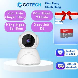 💥Tặng Thẻ 64GB💥Camera Chống Trộm Phát Hiện Chuyển Động Hồng Ngoại Xem Đêm, Camera An Ninh Giám Sát CCVT