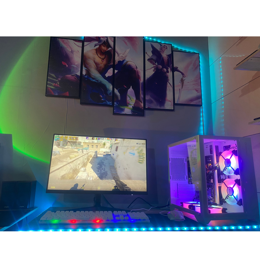 Bộ Máy Tính Case PC Chơi Game LOL Fifa GT5 Valorant CSgo Đột Kích Với Card rời GTX  -Bảo Hành 2 Năm