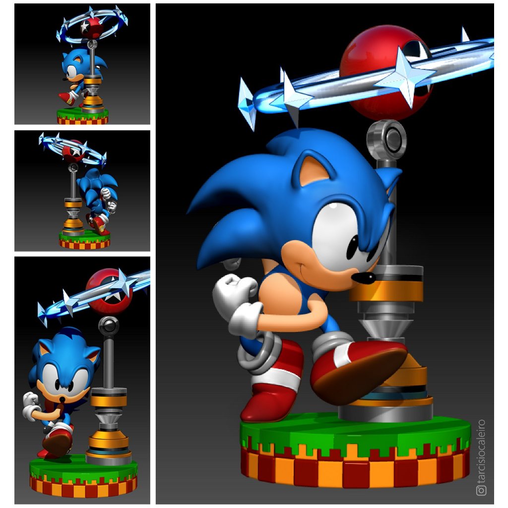 [In 3D Resin] Mô Hình Sonic