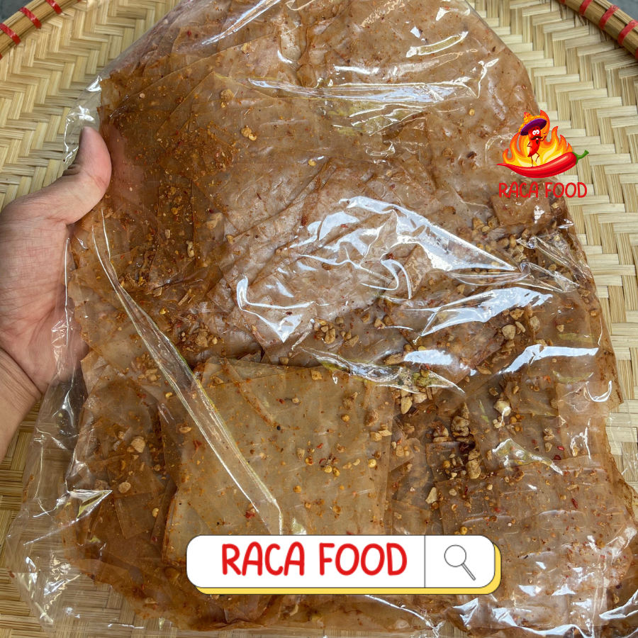 Bánh Tráng Xike Muối Tỏi Nhuyễn Tây Ninh 500G - Racafood