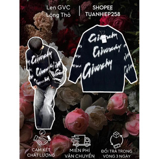 ⚡️ - áo len gvc - áo len lông thỏ gvc chạy chữ - bản lông dài dày dặn - bản cao cấp chuẩn hàng loại 1 qc